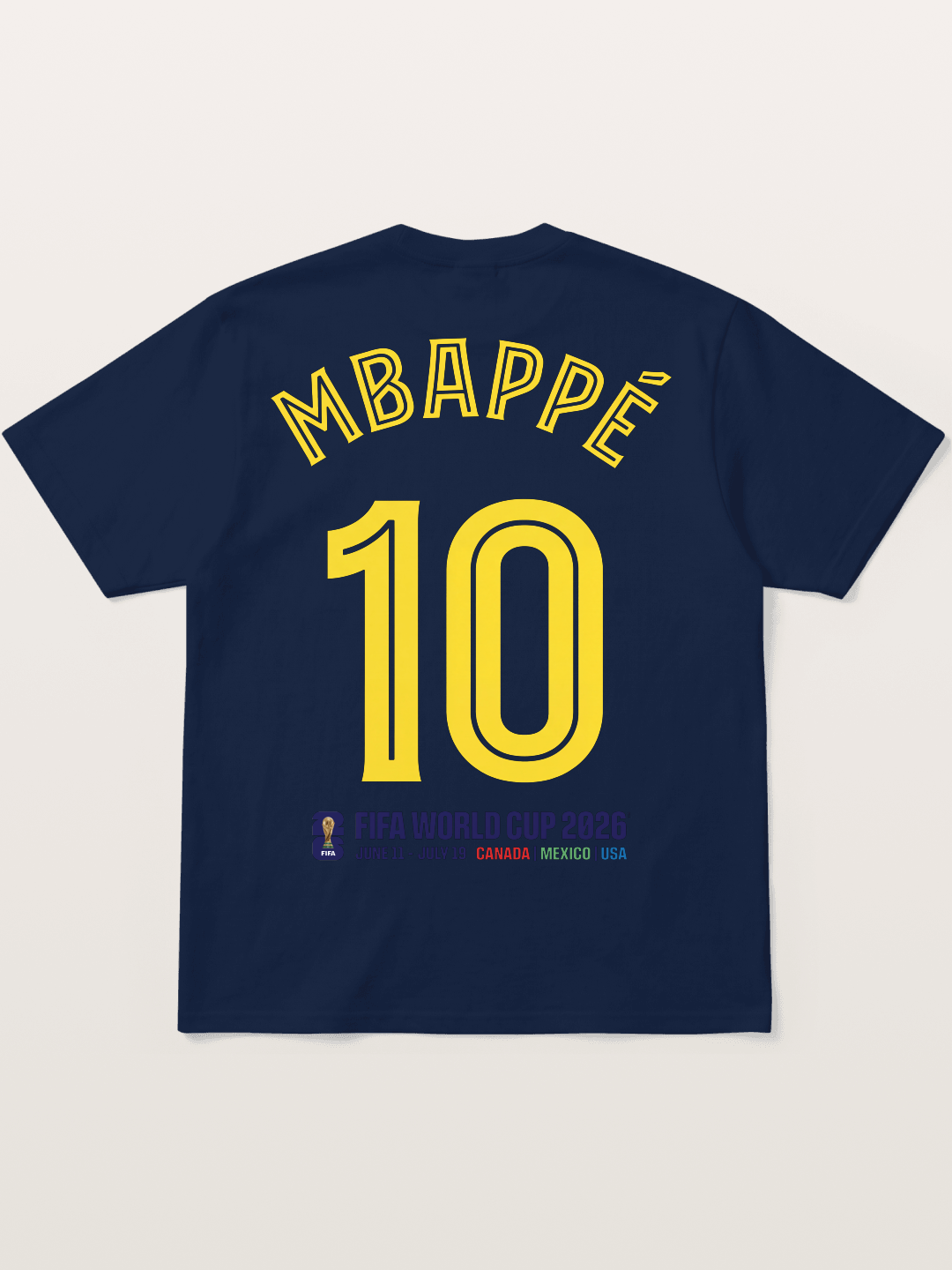 Mbappé 10 World Cup 2026 Cotton T-shirt