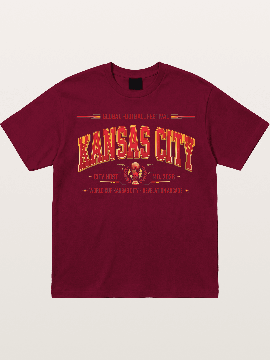 Kansas City 2026 WC Art Gildan T-shirt