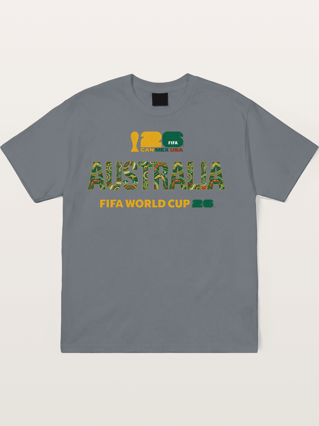 Australia 2026 Aboriginal Design Cotton T-shirt