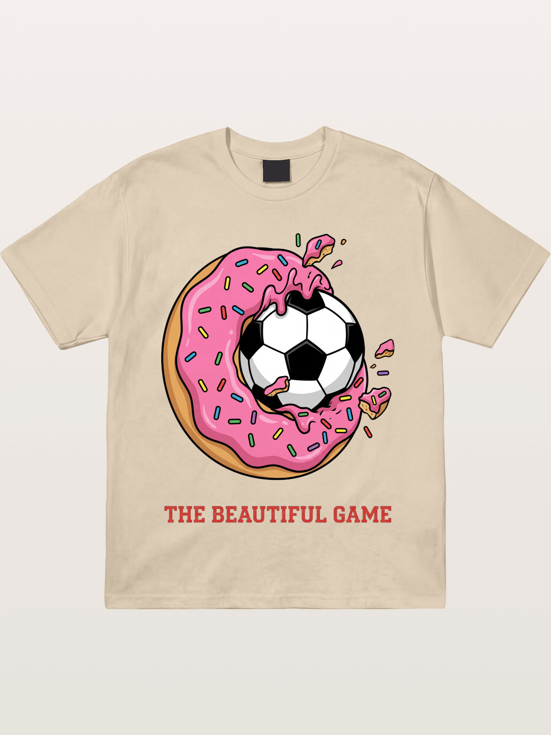 Donut Soccer Sweet Game Art Gildan T-shirt