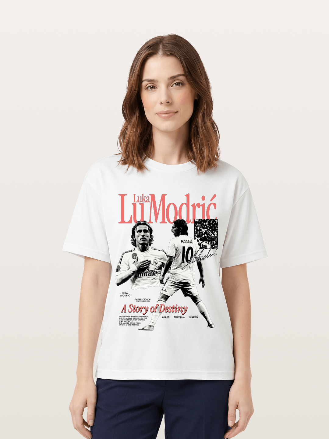 Luka Modric Destiny Story Cotton T-shirt