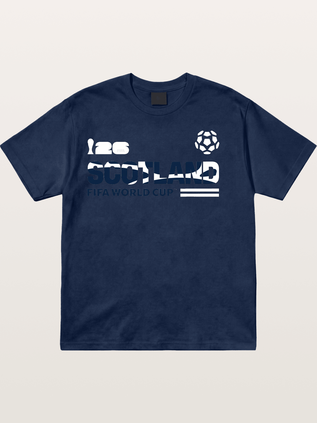 Scotland 2026 World Cup Logo Cotton T-shirt