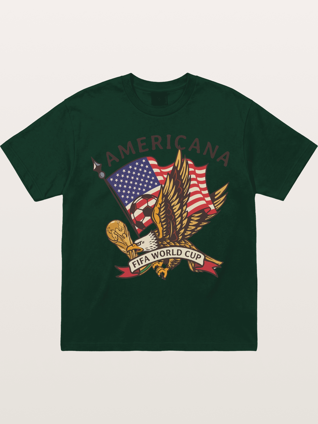 USA Eagle World Cup Graphic Gildan T-shirt