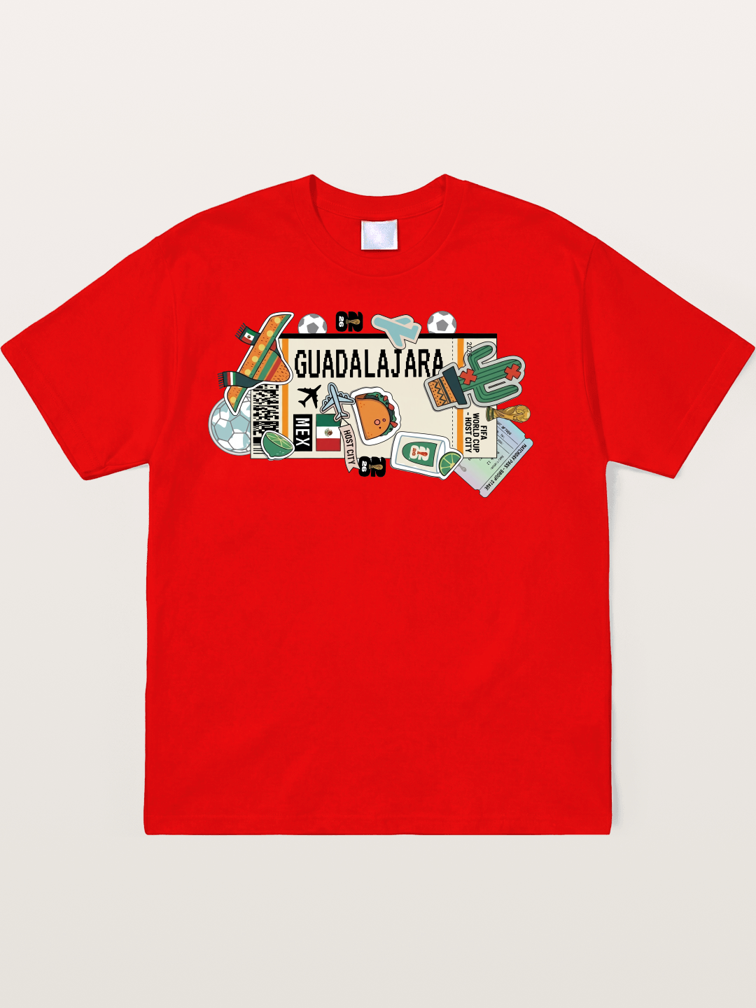 Guadalajara Mexican Culture Art Soft-Stay T-shirt