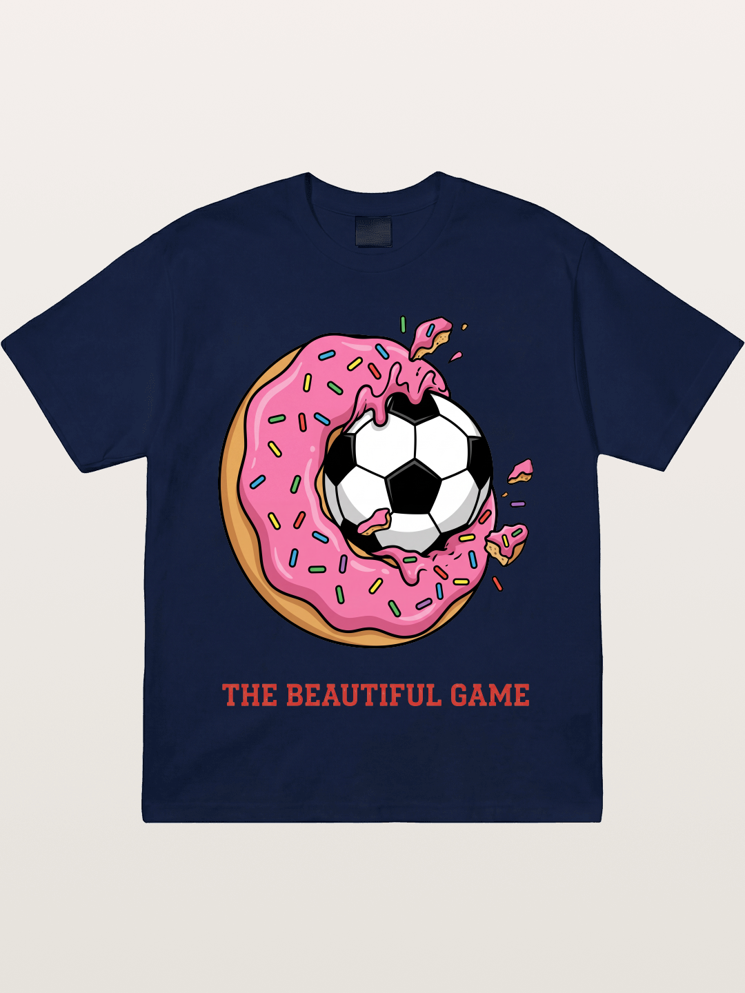 Donut Soccer Sweet Game Art Gildan T-shirt