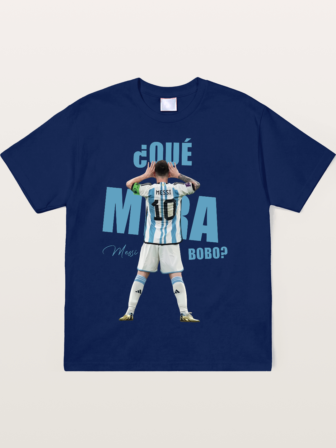 Messi ¿Qué Mirá Bobo Argentin Soft-Stay T-shirt
