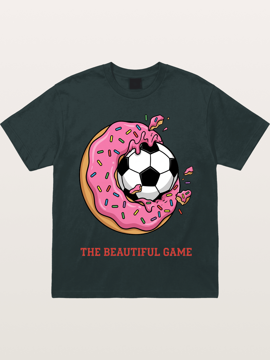 Donut Soccer Sweet Game Art Gildan T-shirt