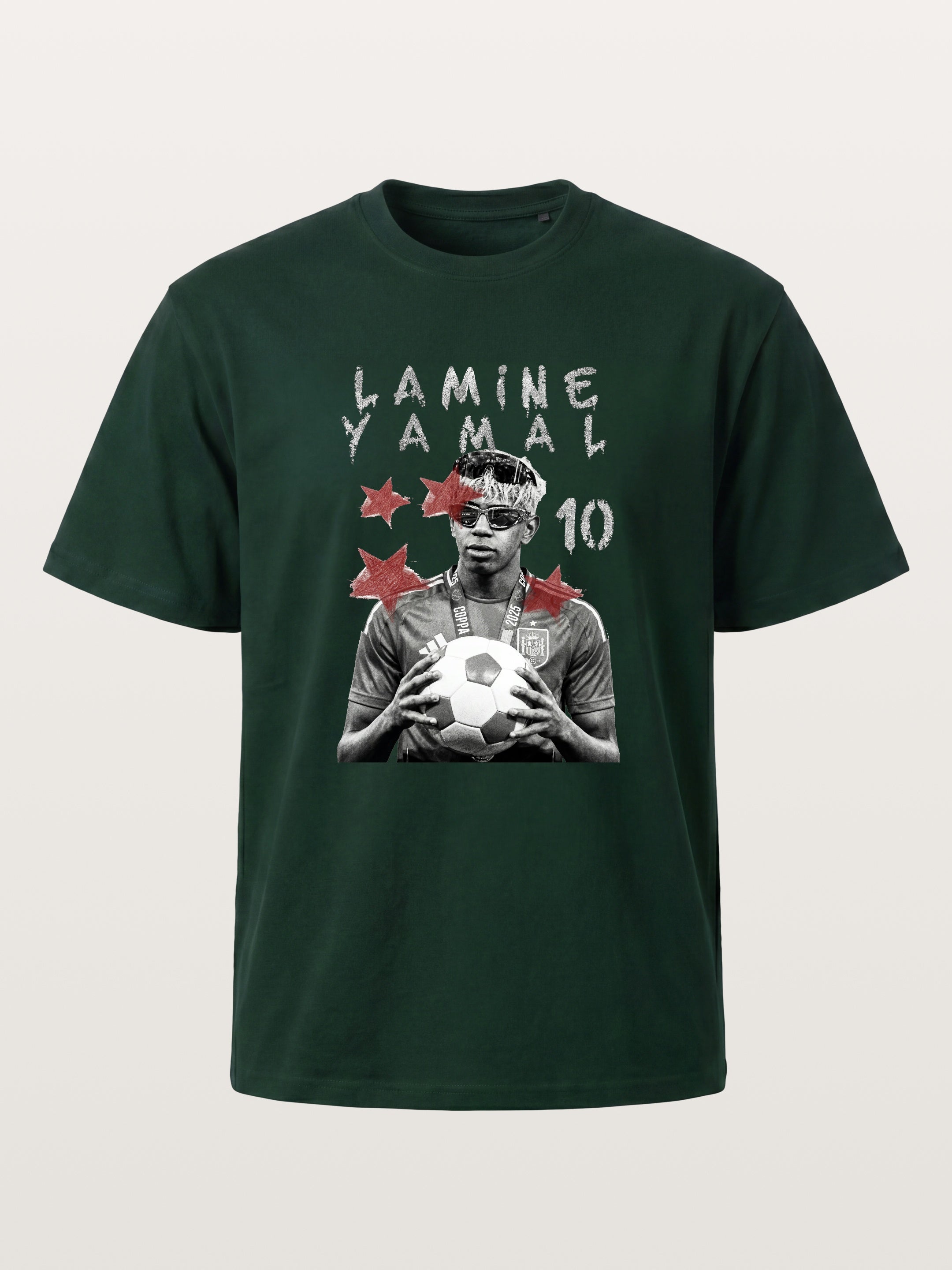 Lamine Yamal 2025 Star Card Gildan T-shirt