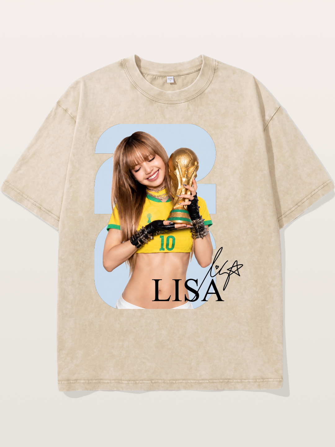 Lisa WC Trophy Portrait Washed T-shirt