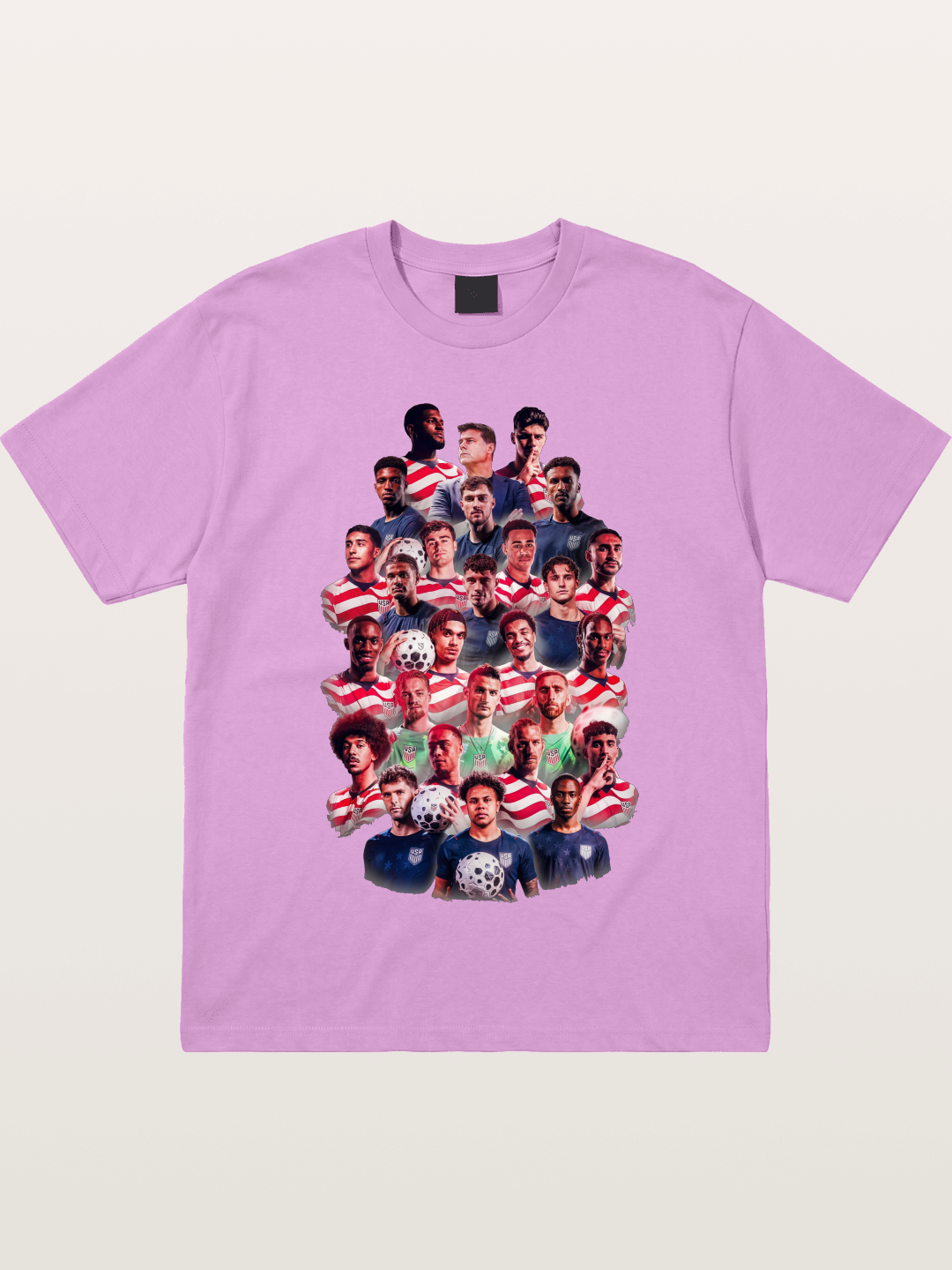 USMNT Full Squad Collage Portrait Gildan T-shirt