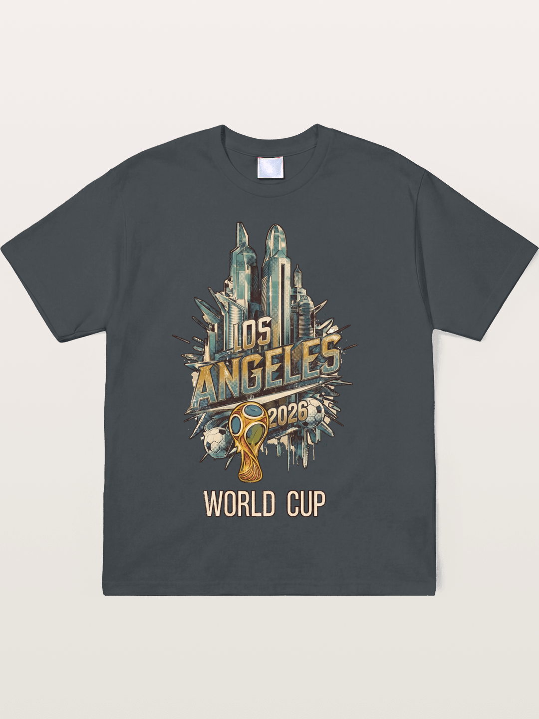 LA World Cup 2026 Emblem Soft-Stay T-shirt