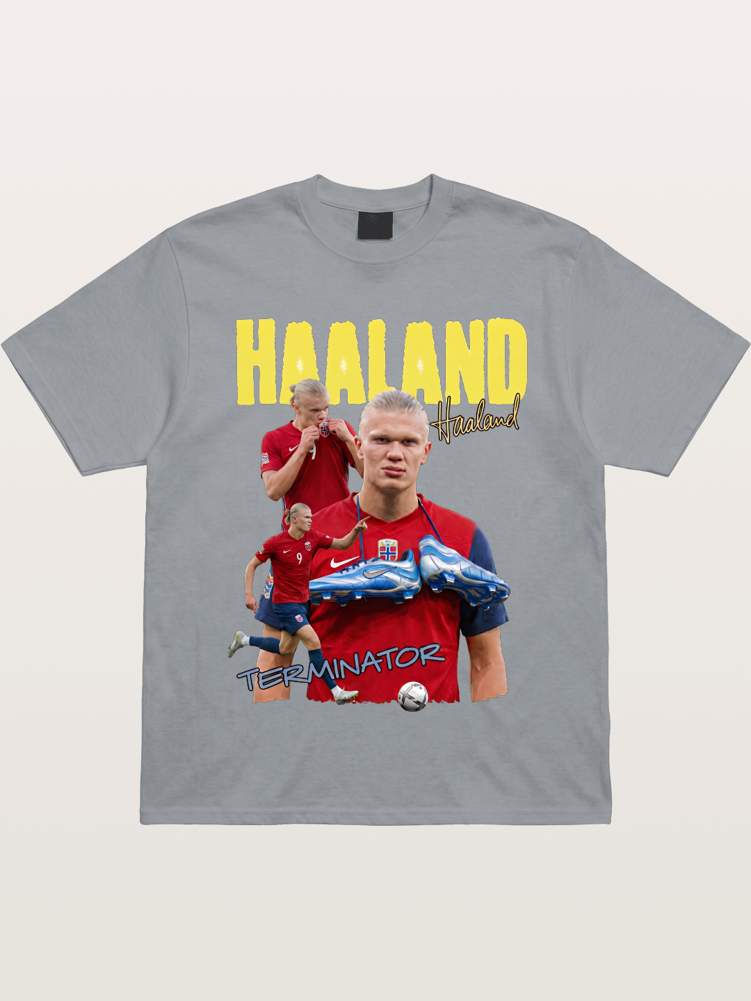 Erling Haaland H9 Poster Gildan T-shirt