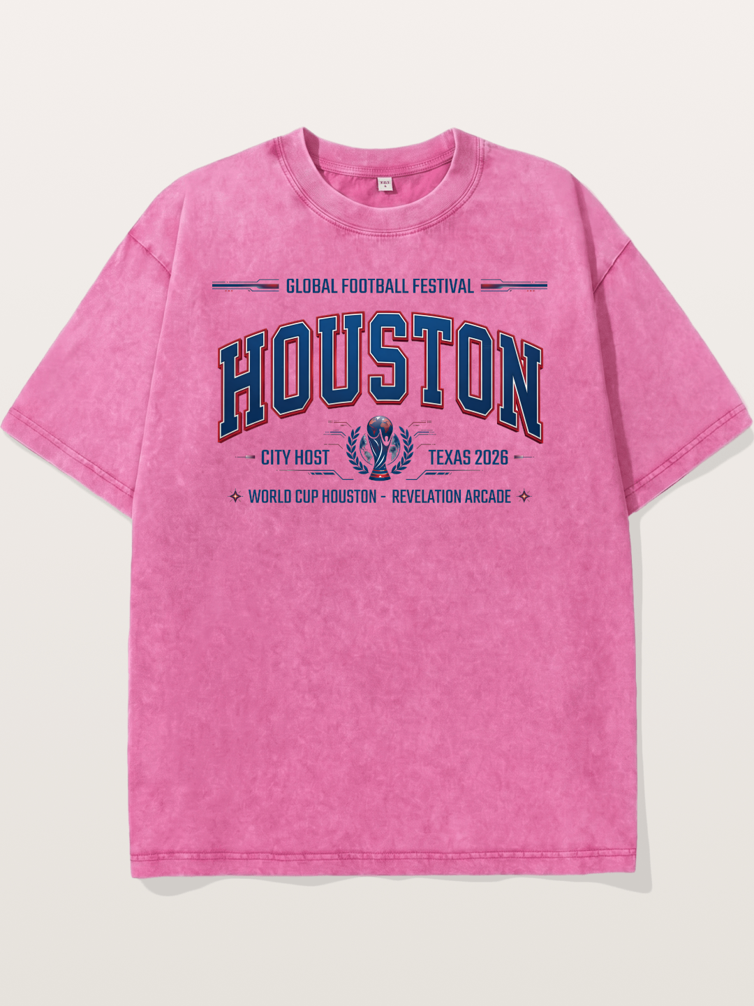 Houston 2026 WC Host Graphic Washed T-shirt