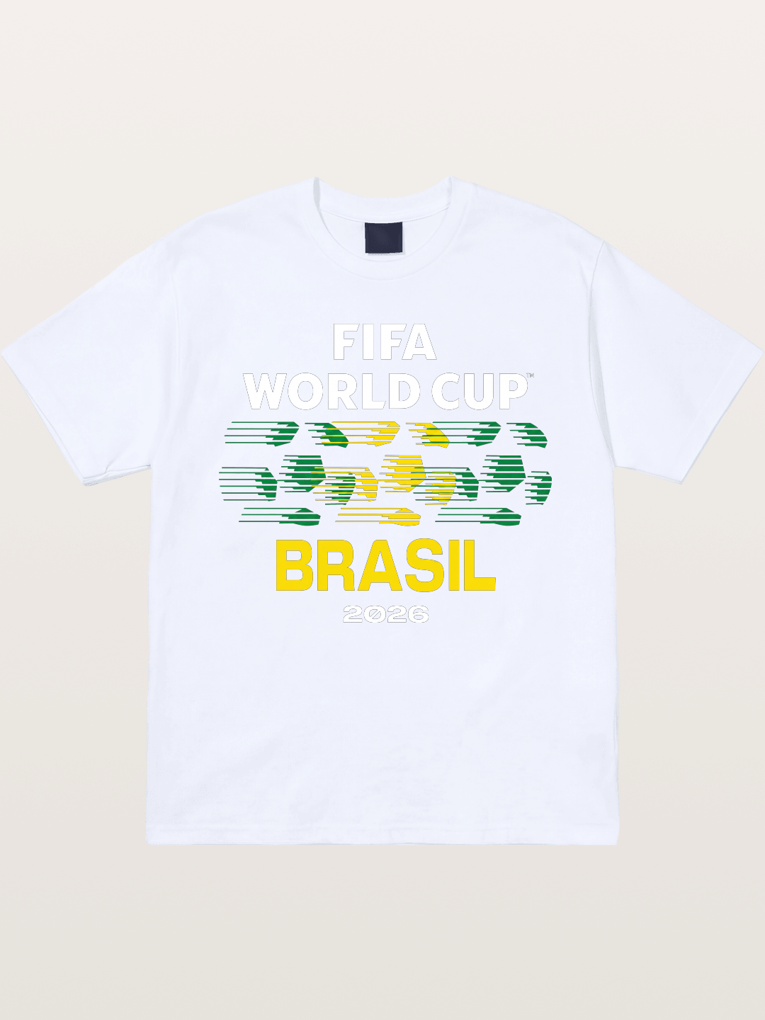 Brasil WC 2026 Speed Text Design Gildan T-shirt