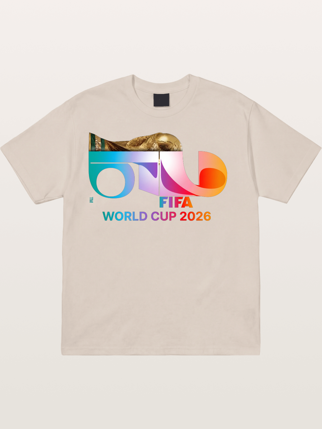 2026 FIFA World Cup Gradient Art Cotton T-shirt