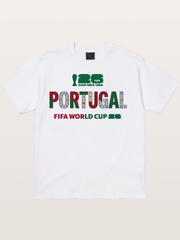 Portugal 2026 Pattern Art Cotton T-shirt