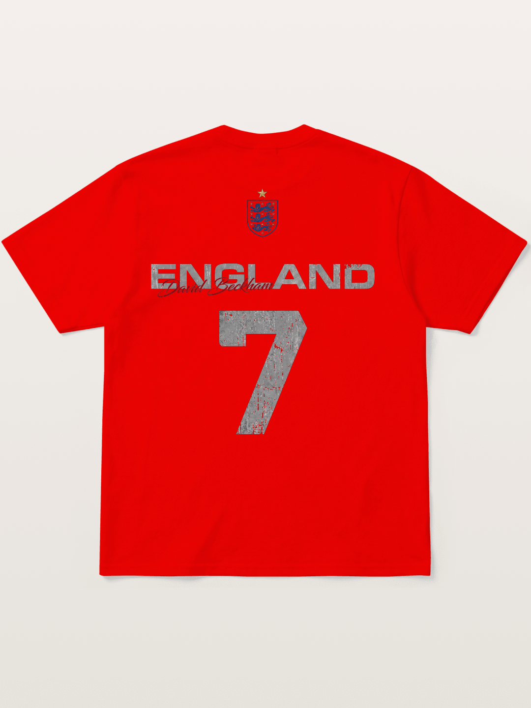 England Beckham 7 Vintage Cotton T-shirt