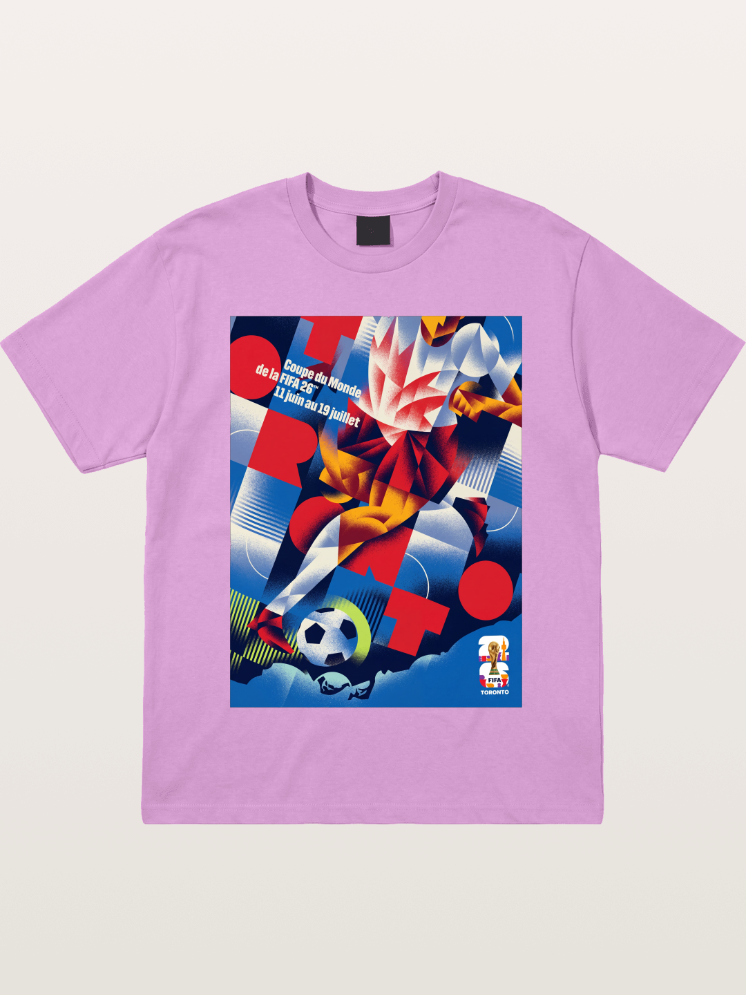 Canada WC 2026 Soccer Player Abstract Gildan T-shirt