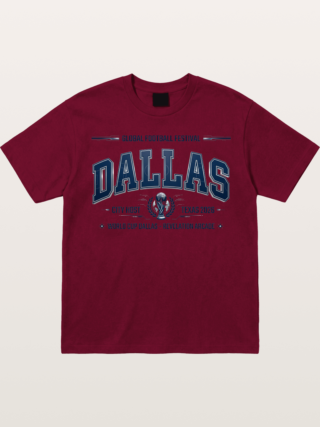 Dallas 2026 World Cup Print Gildan T-shirt