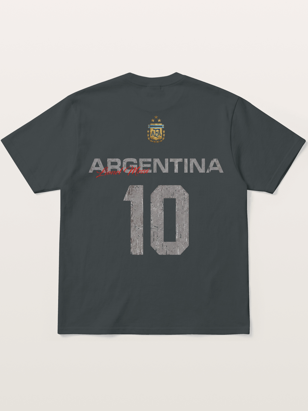 Argentina Messi 10 Retro Soft-Stay T-shirt