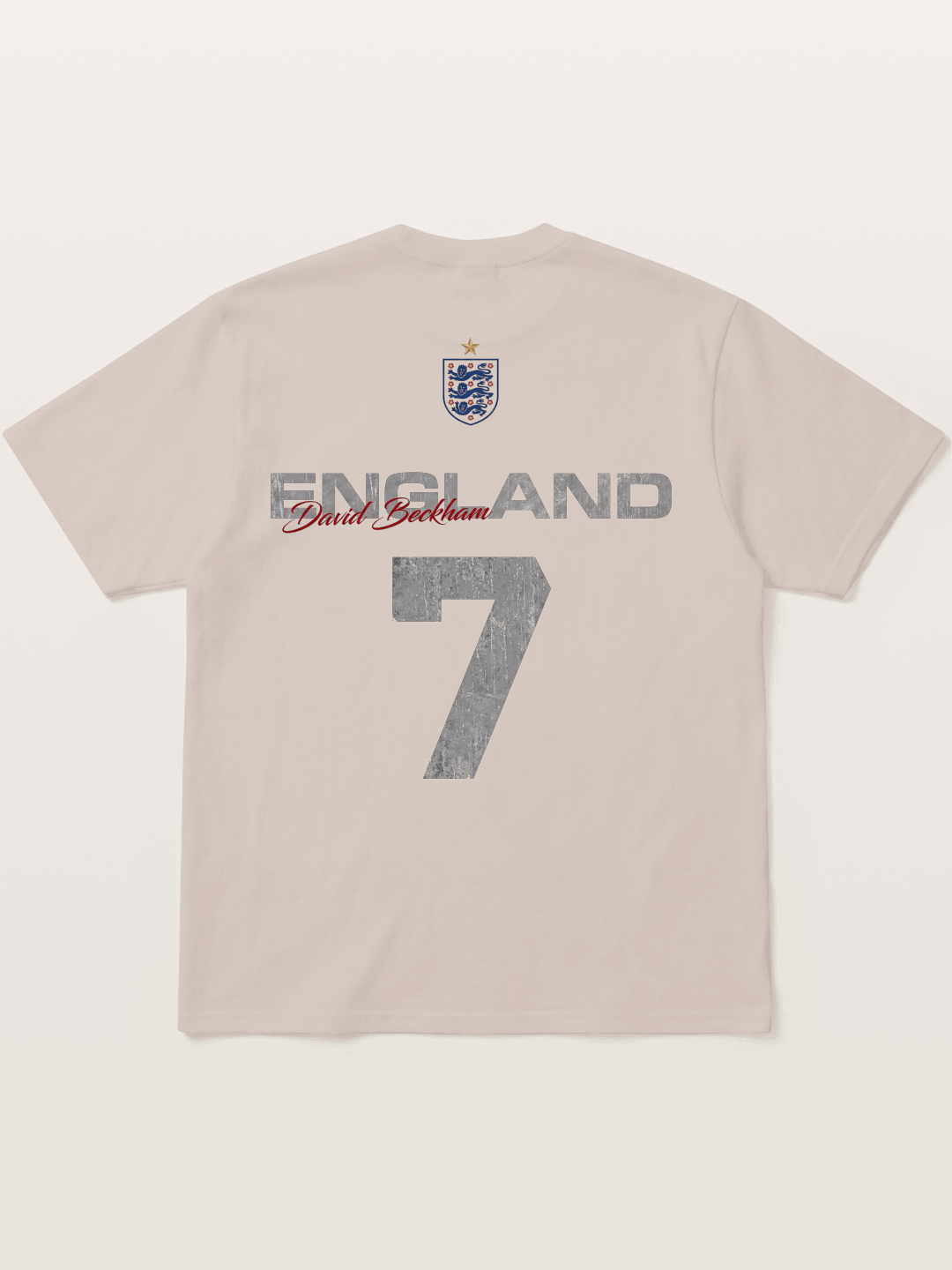 England Beckham 7 Vintage Cotton T-shirt