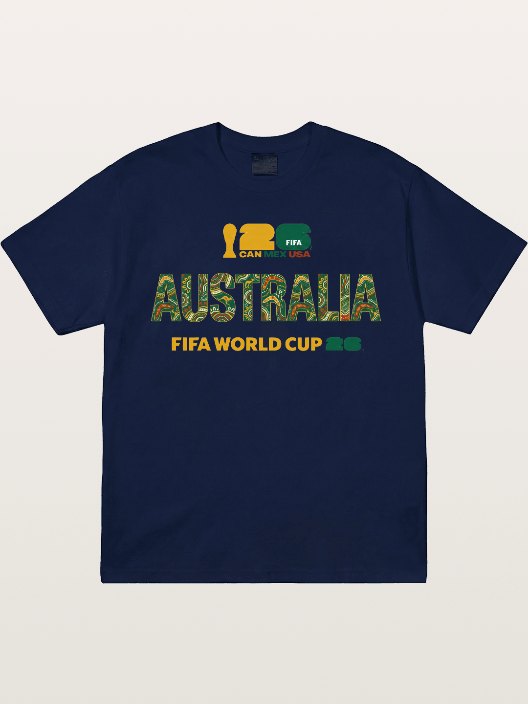 Australia 2026 Aboriginal Design Gildan T-shirt