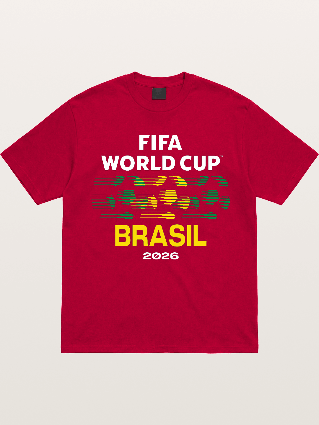 Brasil WC 2026 Speed Text Design Gildan T-shirt