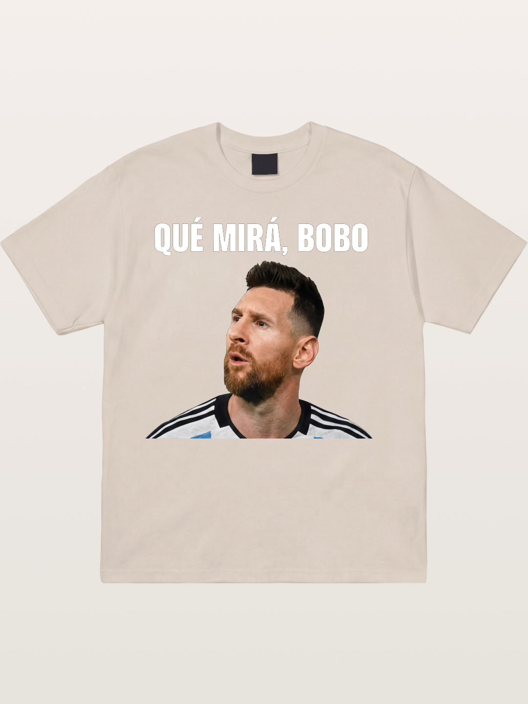 Lionel Messi What Are You Looking At Cotton T-shirt