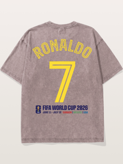 Ronaldo 7 World Cup 2026 Washed T-shirt
