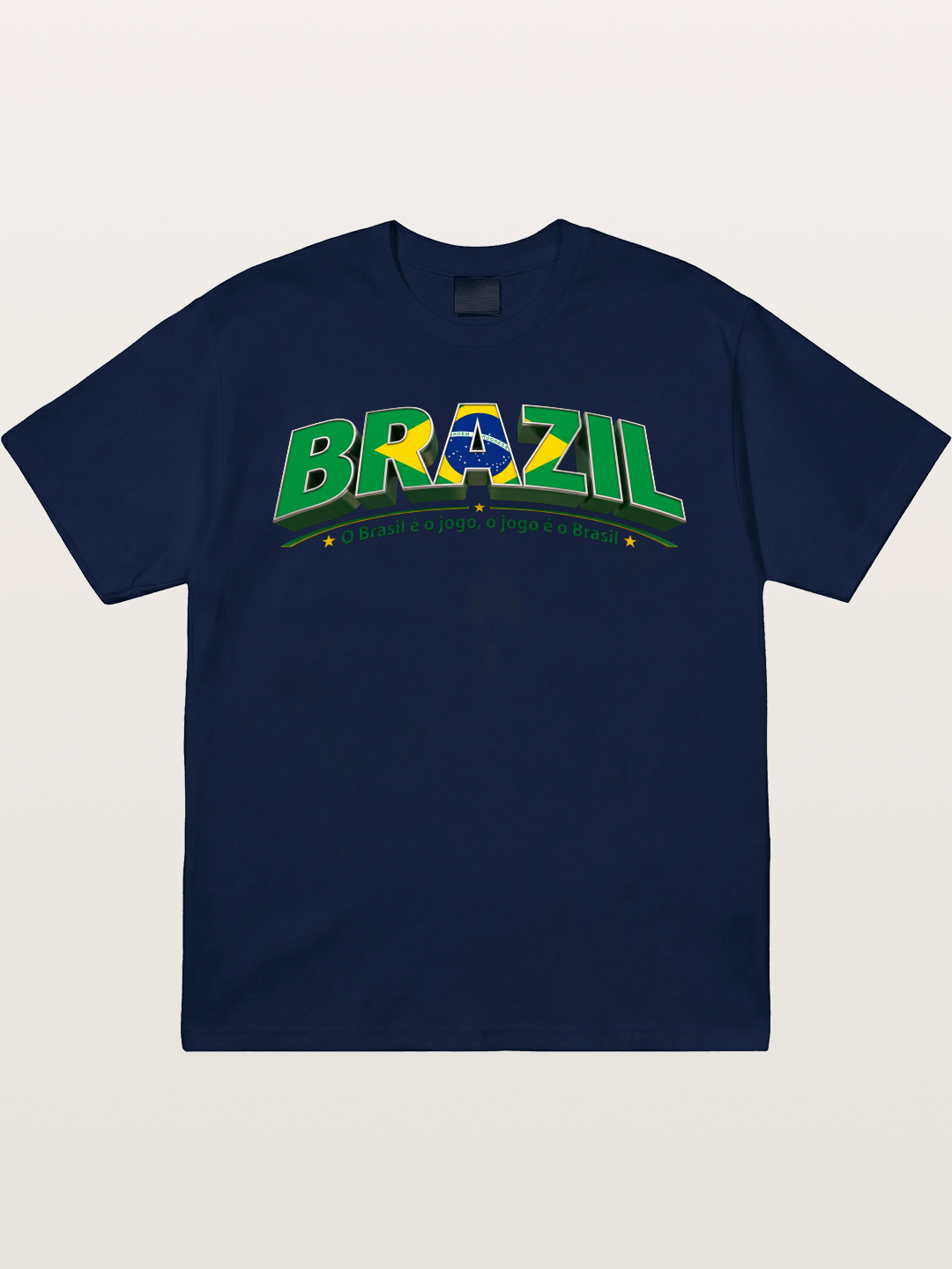 Brazil Retro Team Logo WC Gildan T-shirt