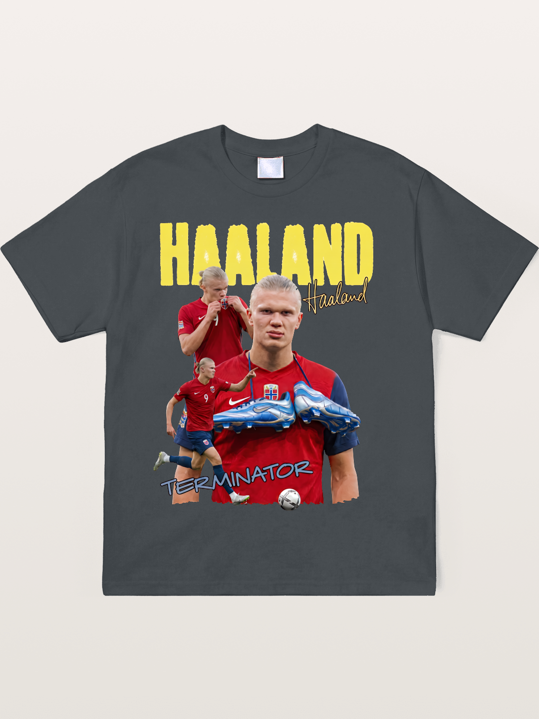Erling Haaland H9 Poster Soft-Stay T-shirt