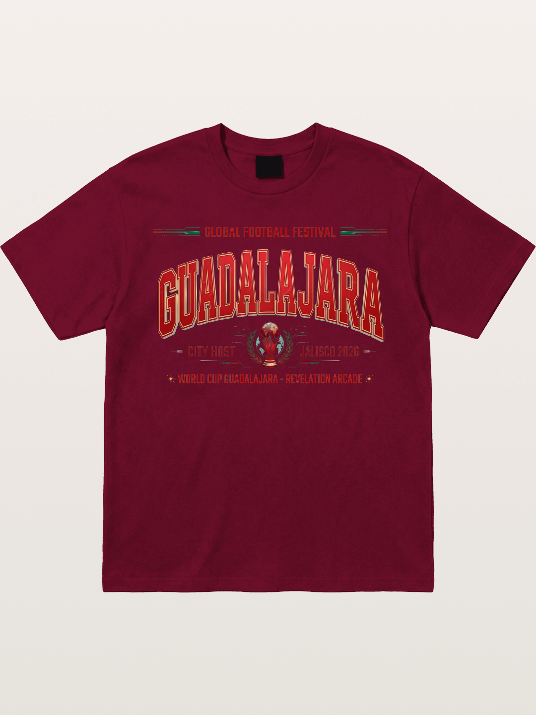 Guadalajara 2026 WC Host Print Gildan T-shirt