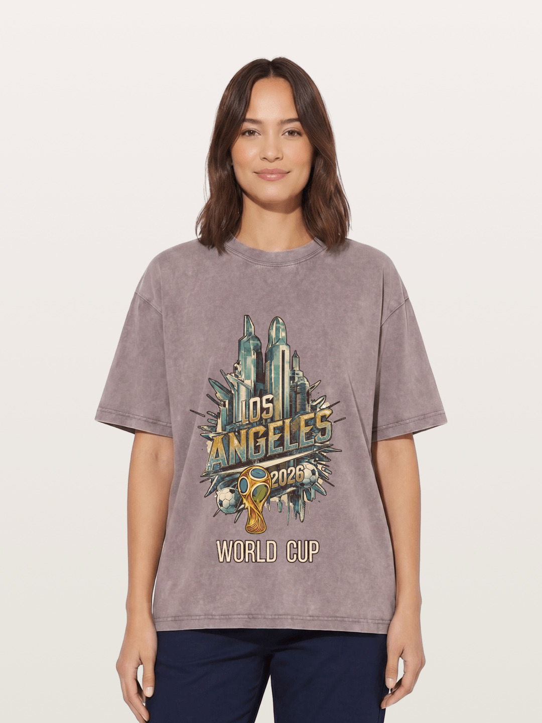 LA World Cup 2026 Emblem Washed T-shirt