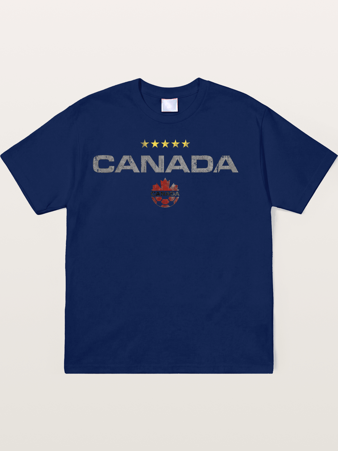Canada Soccer Team Crest Soft-Stay T-shirt