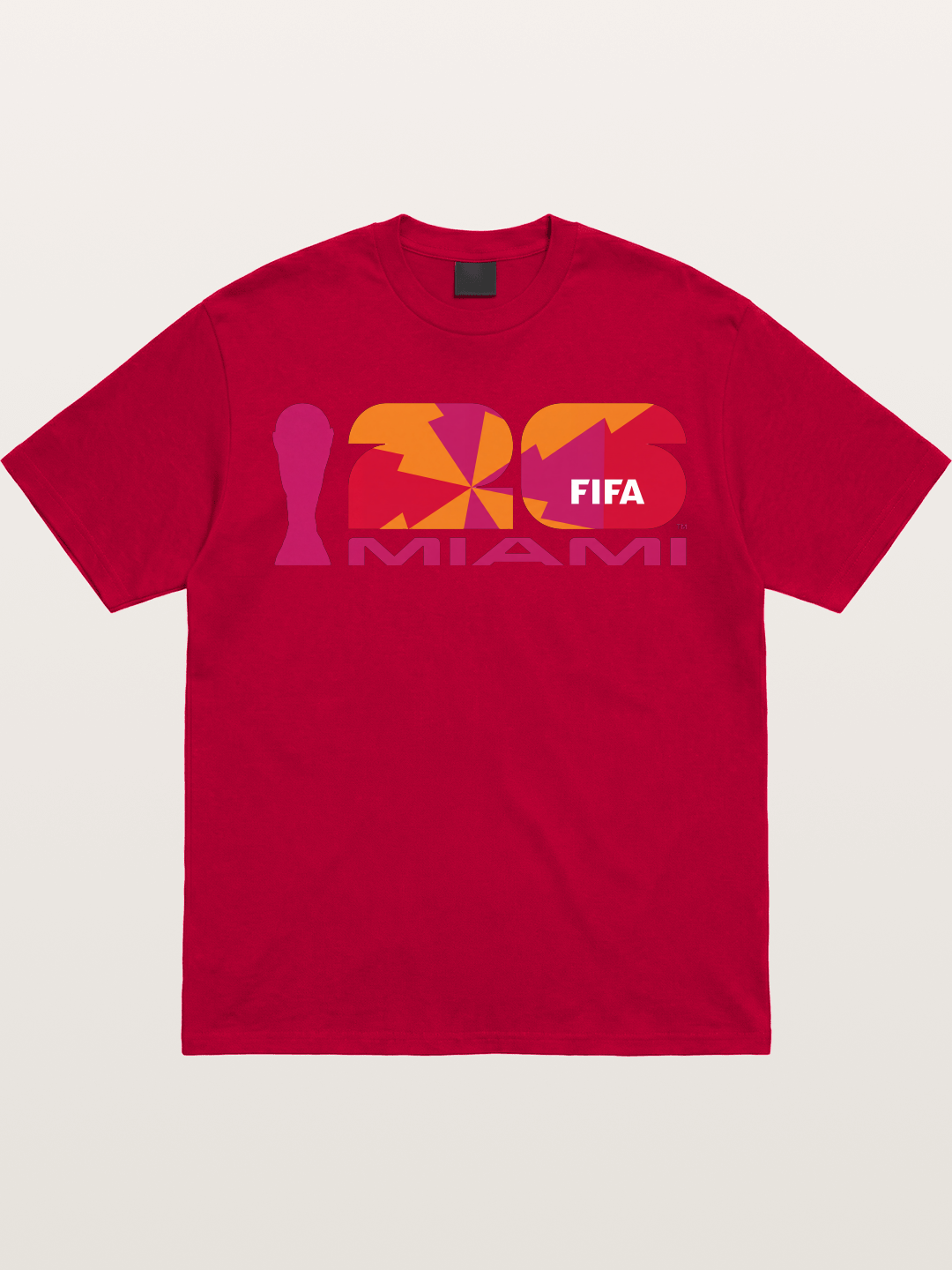 Miami WC 2026 Colorful Geometric Logo Gildan T-shirt