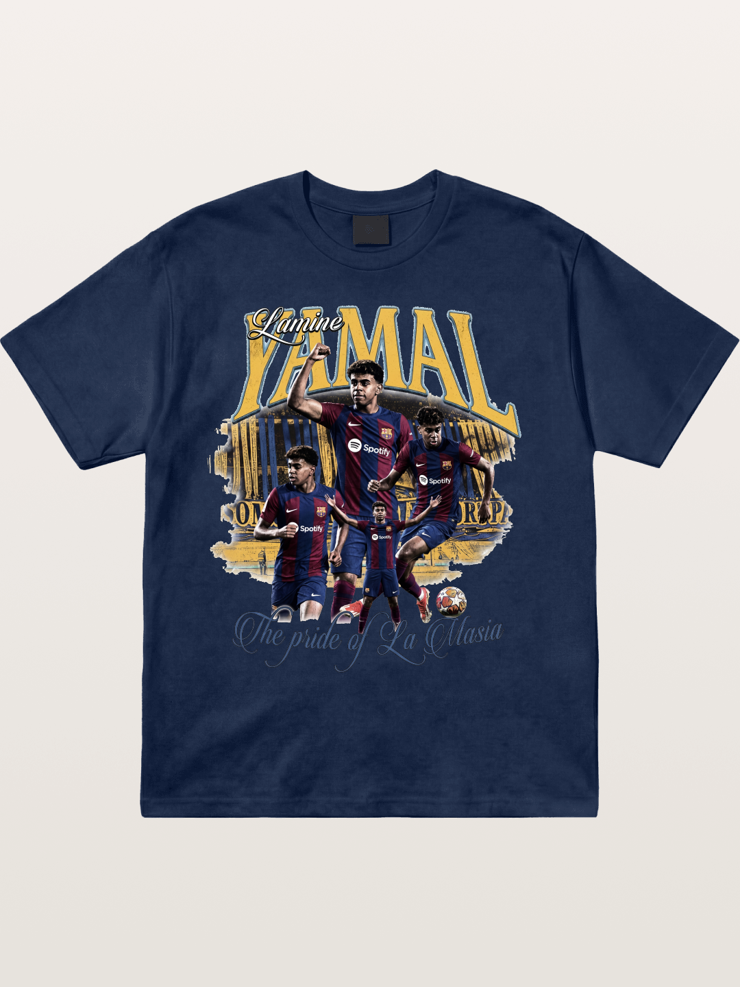 Lamine Yamal La Masia Art Cotton T-shirt