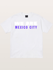 Mexico City Purple Bold Print Cotton T-shirt
