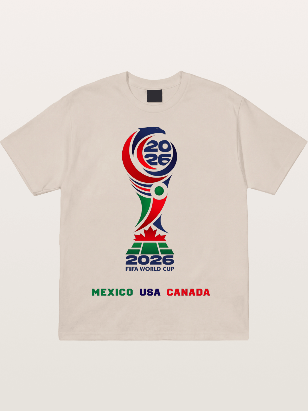 2026 World Cup Logo Art Cotton T-shirt