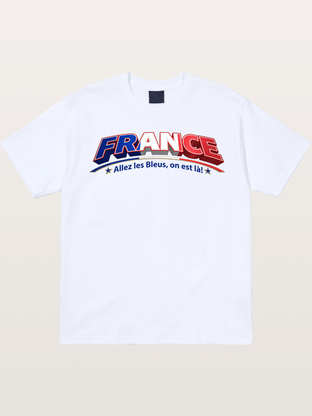 France Retro Team Logo WC Gildan T-shirt
