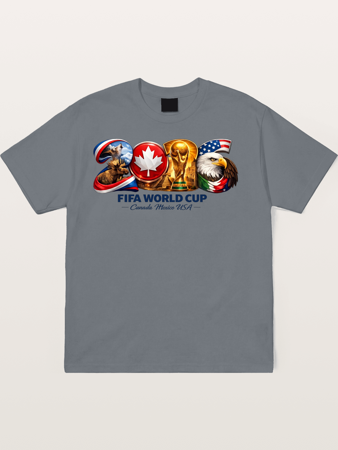 2026 FIFA World Cup Host Nations Cotton T-shirt