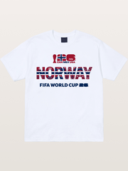 Norway 2026 Folk Pattern Print Gildan T-shirt