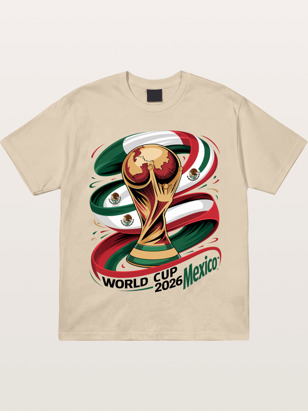 2026 Mexico WC Trophy Art Gildan T-shirt