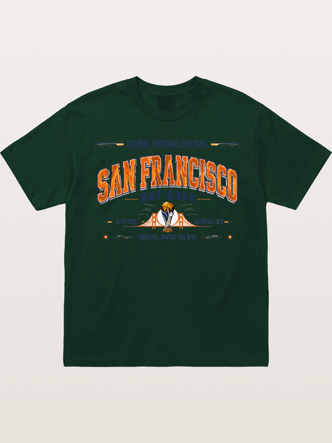 San Francisco WC Bay Area Art Gildan T-shirt
