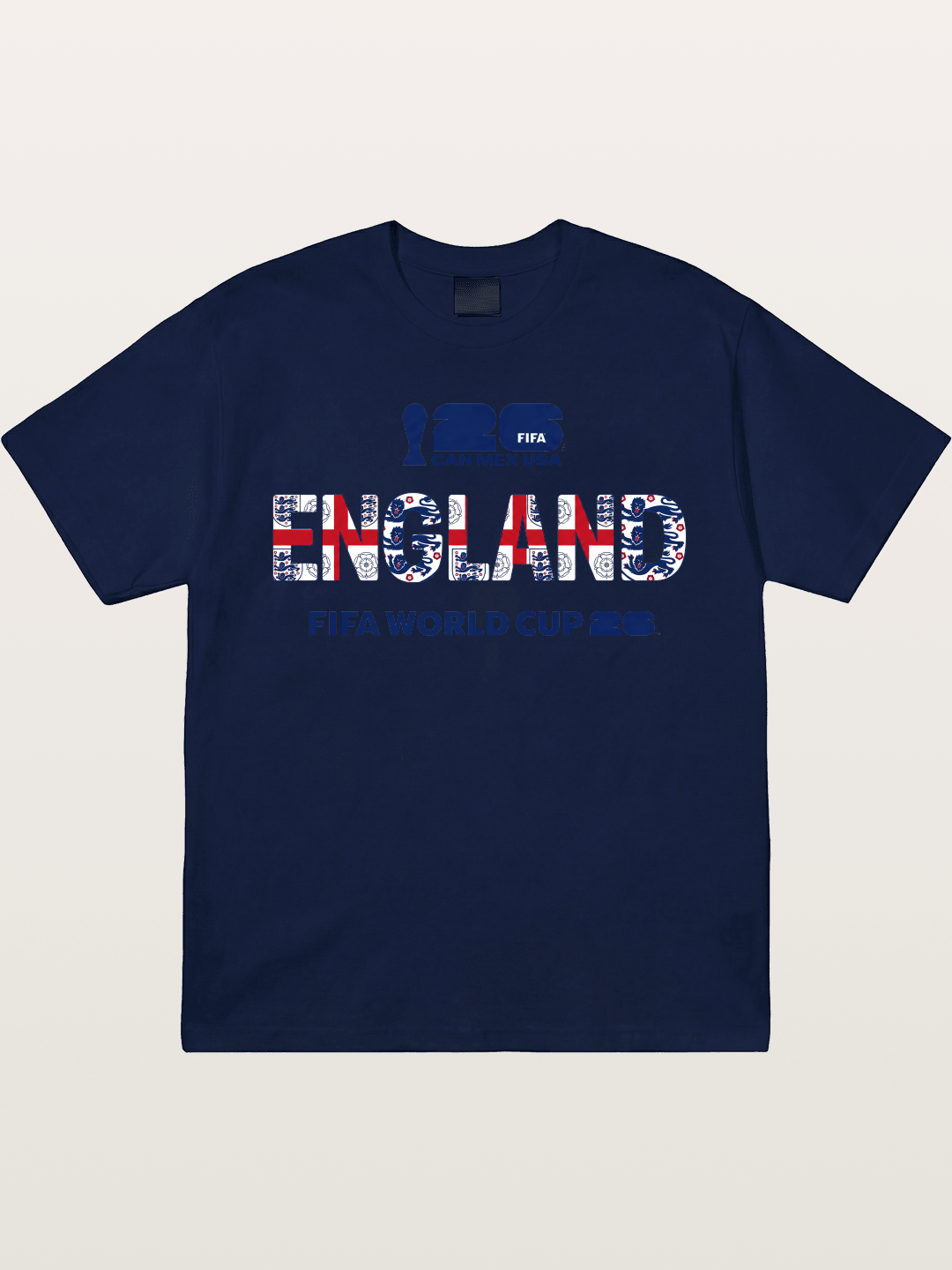 England 2026 World Cup Crest Gildan T-shirt