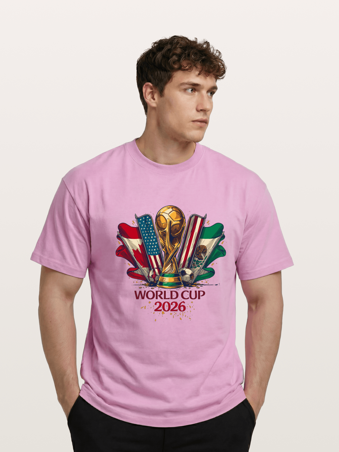 2026 WC World Flags Poster Gildan T-shirt