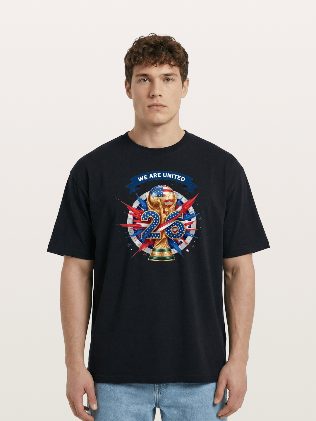 2026 WC We Are United Print Cotton T-shirt