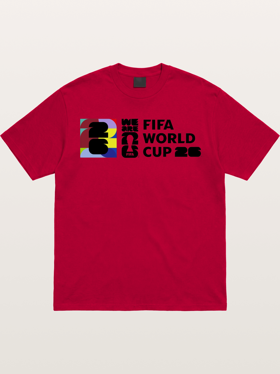 2026 World Cup Colorful Typo Gildan T-shirt