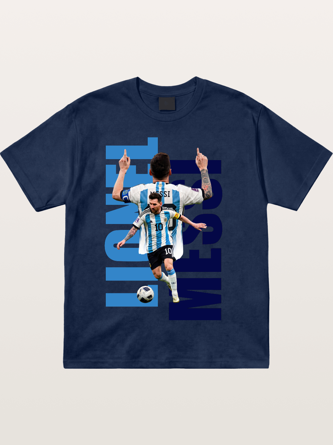 Lionel Messi Argentina 10 Cotton T-shirt