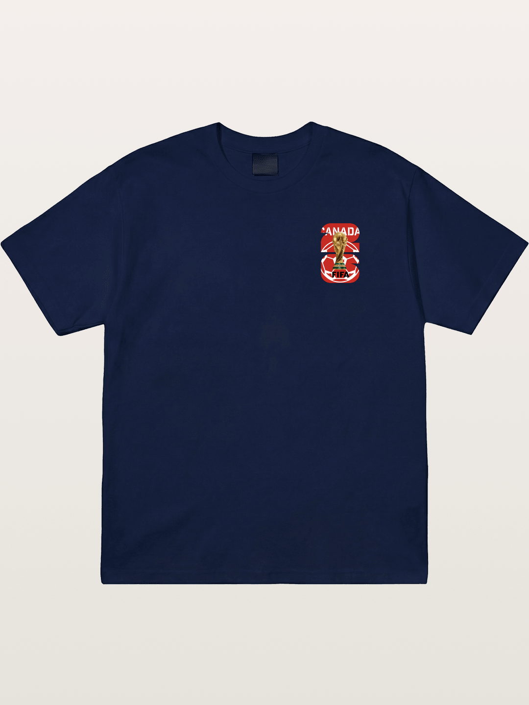 Canada World Cup Trophy Emblem Gildan T-shirt