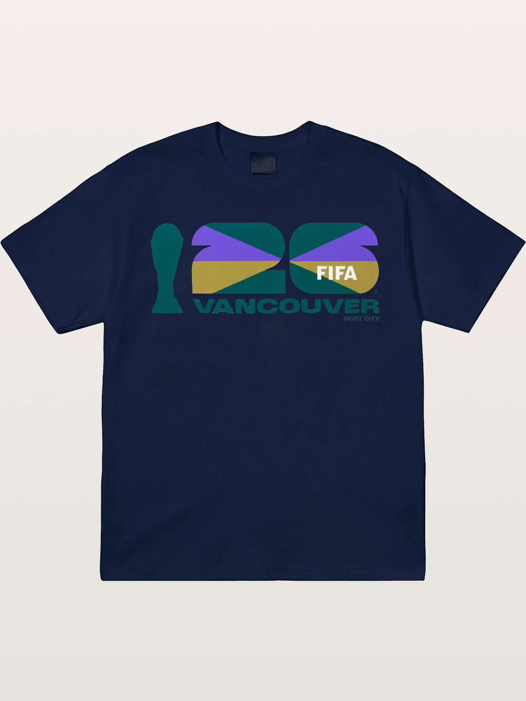 Vancouver 2026 WC Host City Logo Gildan T-shirt